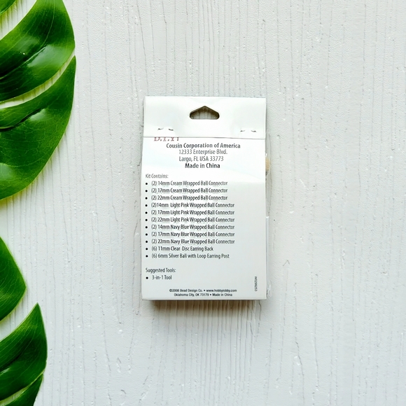 Bead Design Co. DIY Earring Craft Kit NWT! - Picture 3 of 4